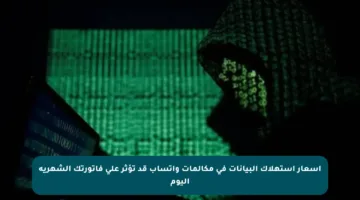 أسعار استهلاك البيانات في مكالمات واتساب قد تؤثر على فاتورتك الشهرية اليوم